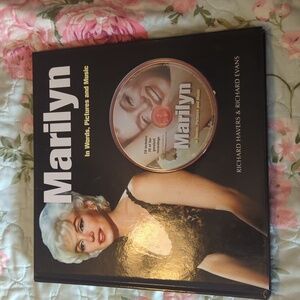 Marilyn Monroe Book and Cd